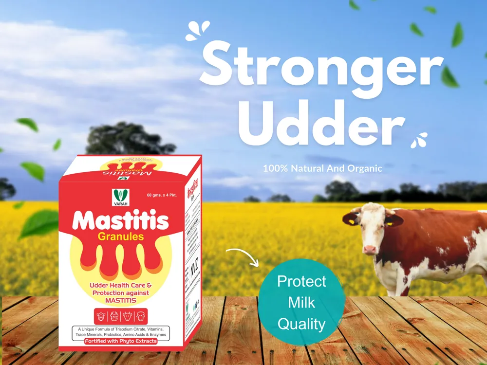 VARAH Mastitis Granules for udder health in dairy cows