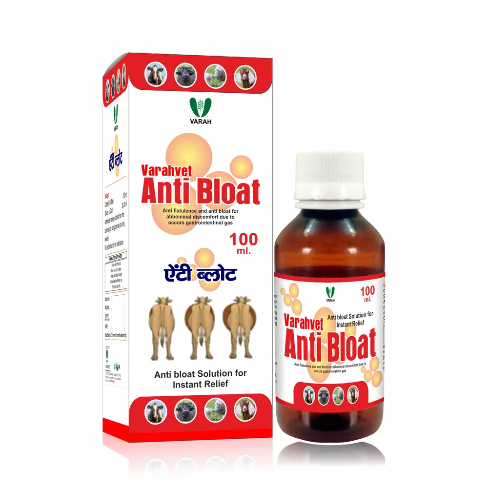 Anti Bloat 100 ml - cattle supplement by Varah Healthcare