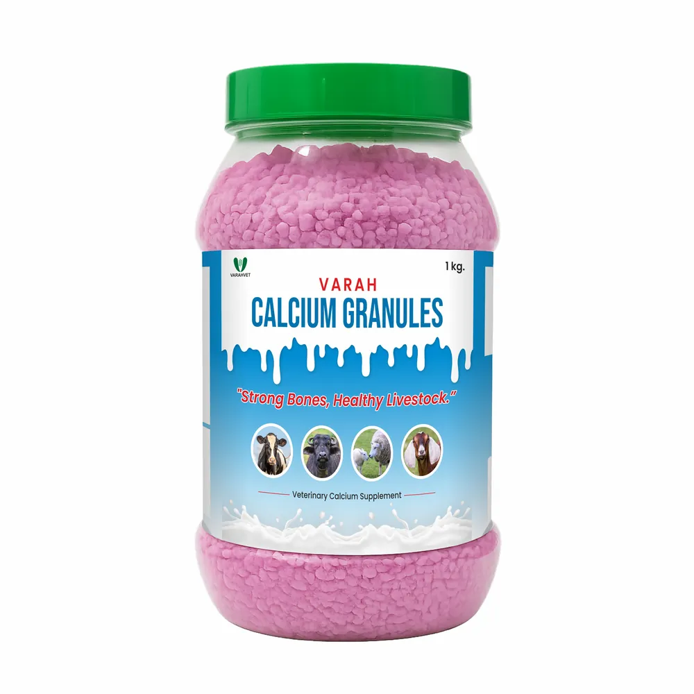Calcium Granules 1 Kg - cattle supplement by Varah Healthcare