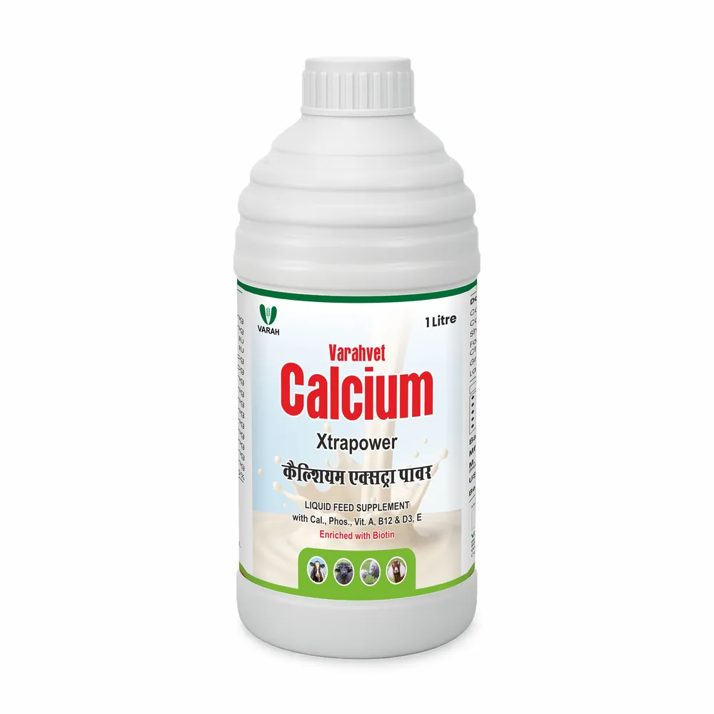 Calcium Xtrapower 1 Ltr - cattle supplement by Varah Healthcare