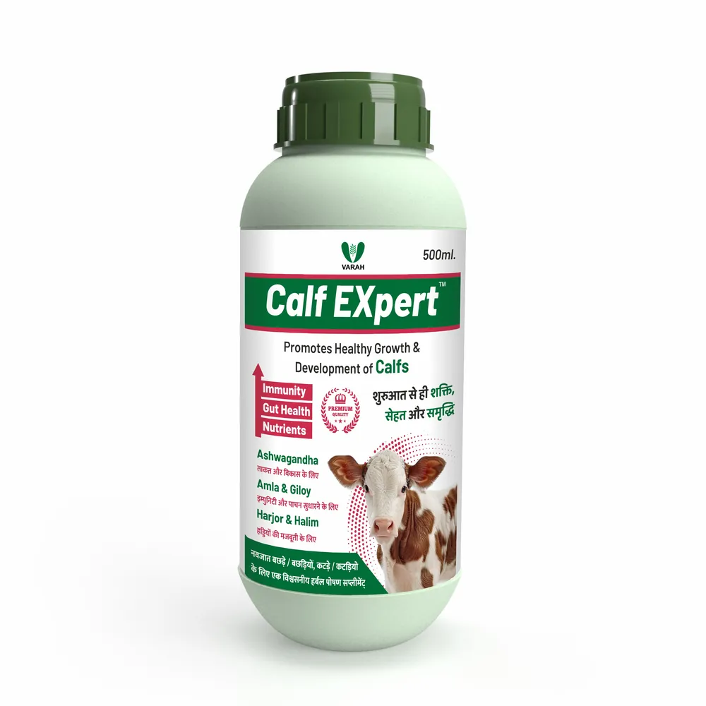 Calf Expert 500 ml - cattle supplement by Varah Healthcare