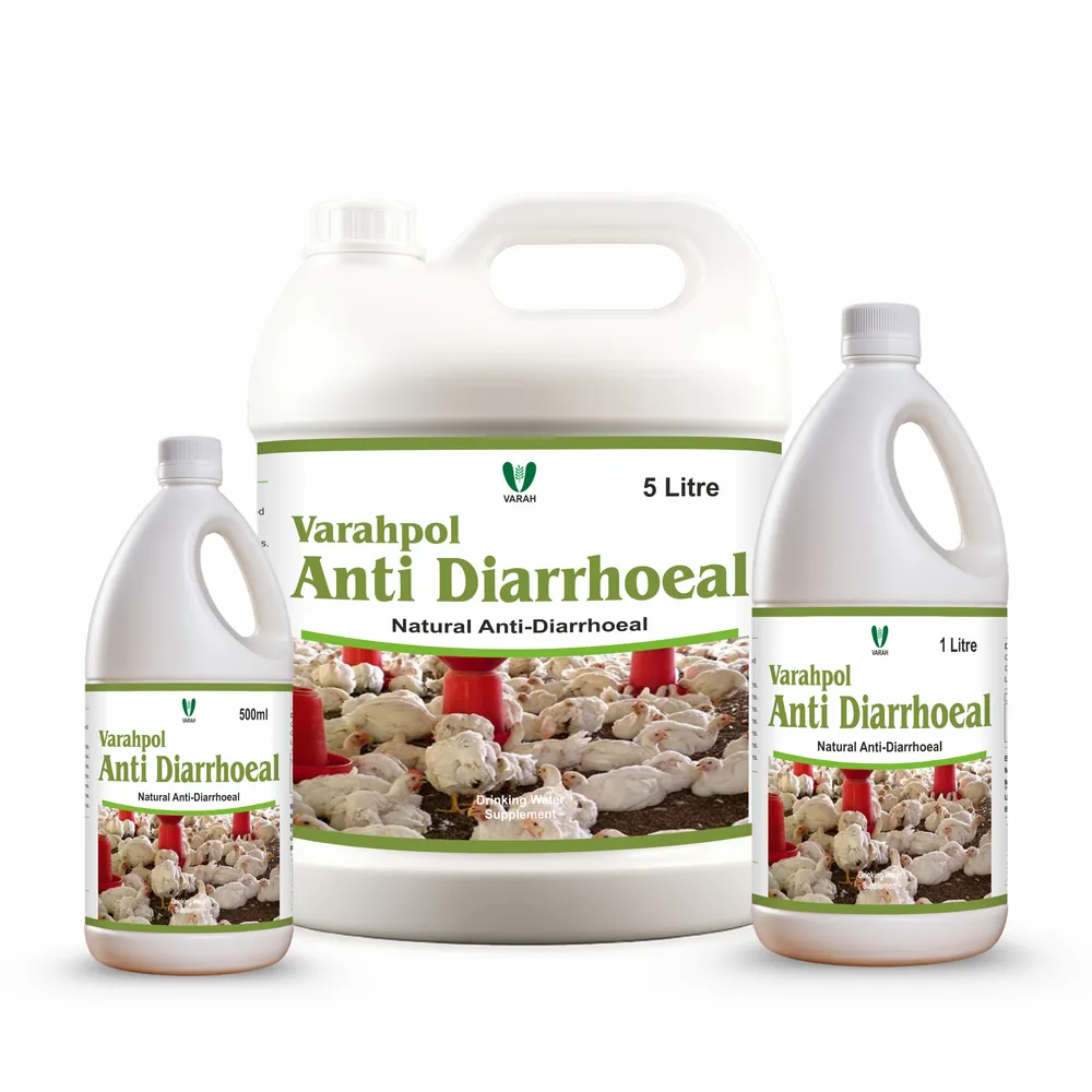 Anti Diarrhoeal Liquid 5L - poultry supplement by Varah Healthcare