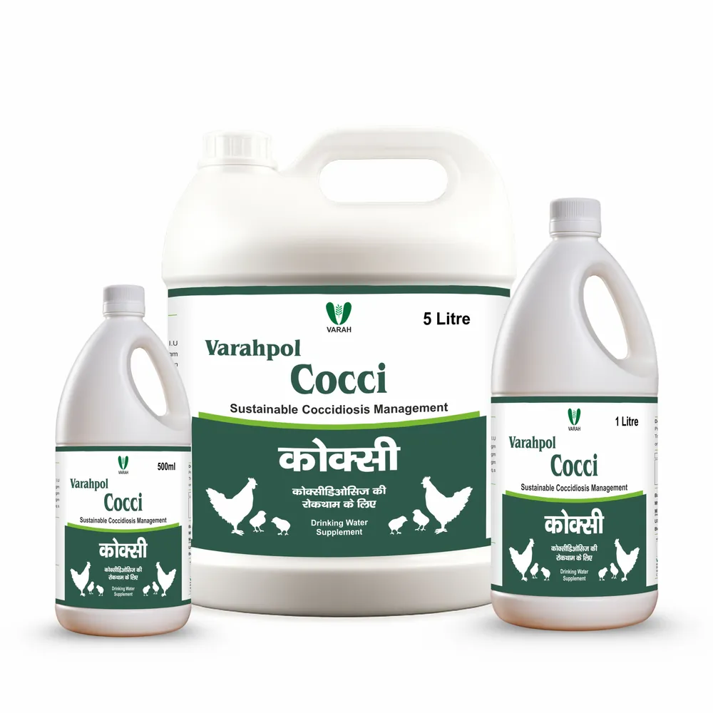 Cocci Liquid 5L - poultry supplement by Varah Healthcare