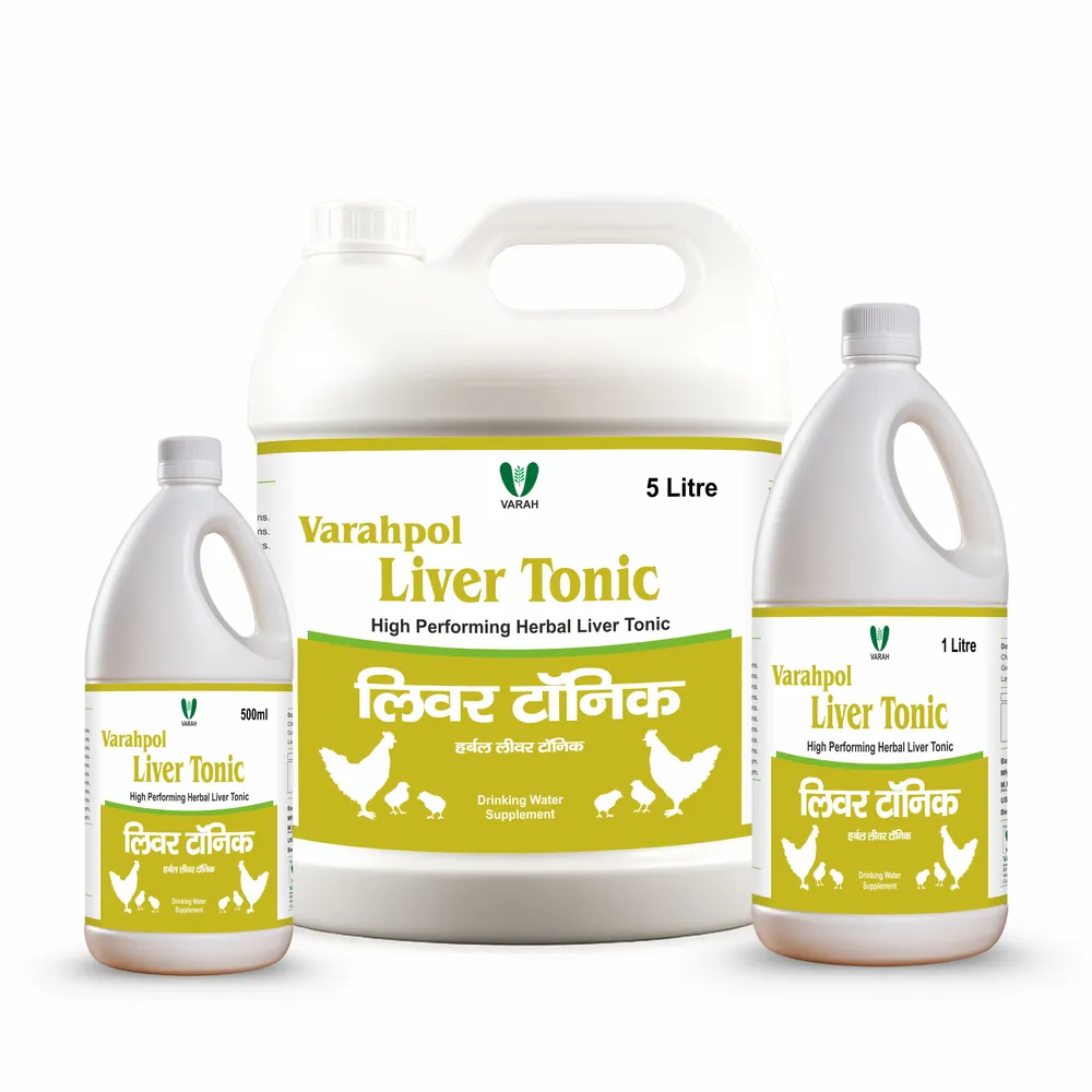 Liver Tonic Liquid 5L - poultry supplement by Varah Healthcare